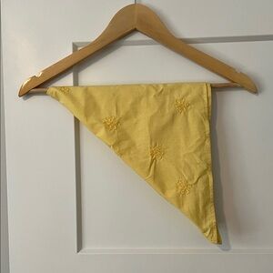 ban.do Yellow Bandana with Embroidered Accents